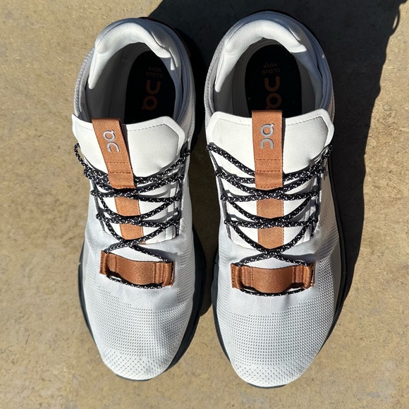 On Running Cloudnova White Pecan - Size 14 Men’s - Picture 6 of 9